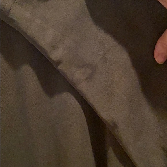 SQWEAR DARK OLIVE V-NECK POLYESTER PULLOVER SZ XL - Picture 4 of 10